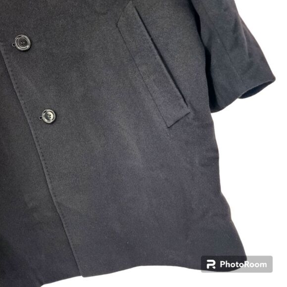 Baroni Mens 100% Cashmere Long lenght black Blazer Jacket Size 46R - Picture 7 of 9